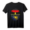 Deutsche Bosnien-Herzegowina Flagge T-Shirt mit Baum und Wurzeln – Patriotisches Geschenk für Bosnier in Deutschland, Geburtstag & Feiertage
