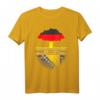 Deutsche Bosnien-Herzegowina Flagge T-Shirt mit Baum und Wurzeln – Patriotisches Geschenk für Bosnier in Deutschland, Geburtstag & Feiertage