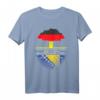 Deutsche Bosnien-Herzegowina Flagge T-Shirt mit Baum und Wurzeln – Patriotisches Geschenk für Bosnier in Deutschland, Geburtstag & Feiertage