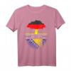 Deutsche Bosnien-Herzegowina Flagge T-Shirt mit Baum und Wurzeln – Patriotisches Geschenk für Bosnier in Deutschland, Geburtstag & Feiertage