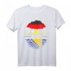Deutsche Bosnien-Herzegowina Flagge T-Shirt mit Baum und Wurzeln – Patriotisches Geschenk für Bosnier in Deutschland, Geburtstag & Feiertage