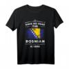 Lustiges Bosnien Shirt mit Flagge und Herzegowina Wurzeln – Patriotisches T-Shirt für Bosnien-Fans & Erbe-Showcase zum Unabhängigkeitstag