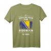 Lustiges Bosnien Shirt mit Flagge und Herzegowina Wurzeln – Patriotisches T-Shirt für Bosnien-Fans & Erbe-Showcase zum Unabhängigkeitstag