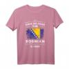 Lustiges Bosnien Shirt mit Flagge und Herzegowina Wurzeln – Patriotisches T-Shirt für Bosnien-Fans & Erbe-Showcase zum Unabhängigkeitstag