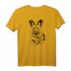 Afrikanischer Wildhund T-Shirt – Unterstütze bedrohte Wildhunde mit stylischem Schwarz-Weiß Design als Geschenk oder für Hundeliebhaber