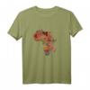 Traditionelles Afrika-Karte T-Shirt mit Ethnischen Mustern – Stolz auf Herkunft, für African History Month & Kulturelle Events