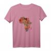 Traditionelles Afrika-Karte T-Shirt mit Ethnischen Mustern – Stolz auf Herkunft, für African History Month & Kulturelle Events