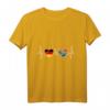 Südafrika Deutschland Herzschlag T-Shirt – Perfektes Souvenir für Südafrika-Reisende, Kapstadt-Liebhaber & Auswanderer