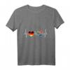 Südafrika Deutschland Herzschlag T-Shirt – Perfektes Souvenir für Südafrika-Reisende, Kapstadt-Liebhaber & Auswanderer