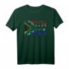 Südafrika Flagge T-Shirt - Reise Souvenir & Fanartikel für Kapstadt, Safari & Naturbegeisterte
