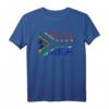 Südafrika Flagge T-Shirt - Reise Souvenir & Fanartikel für Kapstadt, Safari & Naturbegeisterte