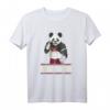 Muay Thai Panda Kickboxen T-Shirt – Perfektes Martial Arts Outfit für Kämpfer & MMA Fans, Geschenkidee für Fighter