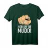 DDR Sachsen Dialekt Spruch Frauentag Hör off de Muddi T-Shirt – Ostdeutschland Geschenk für Ostalgie-Fans, Freunde & Familie