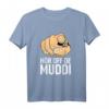 DDR Sachsen Dialekt Spruch Frauentag Hör off de Muddi T-Shirt – Ostdeutschland Geschenk für Ostalgie-Fans, Freunde & Familie