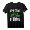 Weed & Angeln 420 Angler Geschenk Fischer T-Shirt - Lustiges Hobby Outfit für Angler, Papa & Opa als Geschenkidee zu Geburtstag & Weihnachten