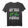 Weed & Angeln 420 Angler Geschenk Fischer T-Shirt - Lustiges Hobby Outfit für Angler, Papa & Opa als Geschenkidee zu Geburtstag & Weihnachten