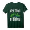 Weed & Angeln 420 Angler Geschenk Fischer T-Shirt - Lustiges Hobby Outfit für Angler, Papa & Opa als Geschenkidee zu Geburtstag & Weihnachten