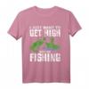 Weed & Angeln 420 Angler Geschenk Fischer T-Shirt - Lustiges Hobby Outfit für Angler, Papa & Opa als Geschenkidee zu Geburtstag & Weihnachten