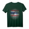 Muay Thai T-Shirt für brasilianisches Jiu Jitsu & Kickboxen - Stylisches Fight Sport Shirt mit Tiger Grafik und Thailand Flagge, Perfekt als Geschenk