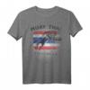 Muay Thai T-Shirt für brasilianisches Jiu Jitsu & Kickboxen - Stylisches Fight Sport Shirt mit Tiger Grafik und Thailand Flagge, Perfekt als Geschenk