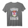Serbien Geschenk für Flagge Herren Belgrad Zagreb T-Shirt – Souvenir für Balkan-Urlaub, Belgrad & Zagreb Fans, Jugoslawien Wappen
