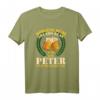 Morgens müde Abends blau Peter T-Shirt – Lustiges Geburtstags- und Vatertagsgeschenk mit Spruch für Feiernde