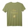 Bee Happy Imkerei T-Shirt in Goldgelb – Witziges Geschenk für Imker, Bienenfreunde und Naturliebhaber