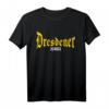 Dresdener Jungs - Stadt Dresden T-Shirt mit Schriftzug, Fanartikel für Dresden Liebhaber & Fußballfans