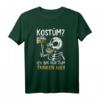 Lustiges Halloween T-Shirt mit Spruch »Kostüm? Ich Bin Nur Zum Trinken Hier« – Perfektes Kostüm, Deko und Geschenk für Gruselpartys