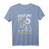 Lustiges Halloween T-Shirt mit Spruch »Kostüm? Ich Bin Nur Zum Trinken Hier« – Perfektes Kostüm, Deko und Geschenk für Gruselpartys