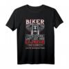 60. Geburtstag Mann Motorrad - Biker T-Shirt mit Chopper Motiv für Motorradfahrer und -liebhaber