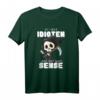 So viele Idioten aber nur eine Sense Misanthrop T-Shirt – Lustiges Gothic Halloween Shirt für Misantropen & Humorliebhaber