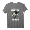 So viele Idioten aber nur eine Sense Misanthrop T-Shirt – Lustiges Gothic Halloween Shirt für Misantropen & Humorliebhaber