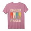 Früher war ich normal jetzt habe ich Hasen T-Shirt – Lustiges Tiermotiv für Hasenbesitzer und Fans