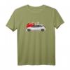 Vintage White Civic Luke EK T-Shirt – Perfektes JDM Hatch Civic Geschenk für Drag & Drift Racing Fans