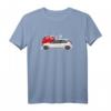 Vintage White Civic Luke EK T-Shirt – Perfektes JDM Hatch Civic Geschenk für Drag & Drift Racing Fans