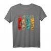 Geocacher Geocaching Symbol Familie Vintage Motiv Geschenk T-Shirt – Perfekt für Abenteuer, Cachetouren & Familienausflüge