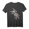 Tarantel Weiß Spinne T-Shirt mit Starburst Pavian Design – Gruseliges Gothic & Halloween Motiv, Perfekt für Festivals & Dark Art Fans