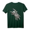 Tarantel Weiß Spinne T-Shirt mit Starburst Pavian Design – Gruseliges Gothic & Halloween Motiv, Perfekt für Festivals & Dark Art Fans