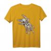 Tarantel Weiß Spinne T-Shirt mit Starburst Pavian Design – Gruseliges Gothic & Halloween Motiv, Perfekt für Festivals & Dark Art Fans