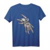 Tarantel Weiß Spinne T-Shirt mit Starburst Pavian Design – Gruseliges Gothic & Halloween Motiv, Perfekt für Festivals & Dark Art Fans