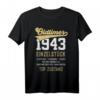 81 Jahre Oldtimer 1943 Einzelstück Vintage T-Shirt - Perfekt als Geschenk & Party-Outfit zum 81. Geburtstag