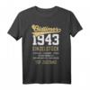 81 Jahre Oldtimer 1943 Einzelstück Vintage T-Shirt - Perfekt als Geschenk & Party-Outfit zum 81. Geburtstag