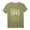 81 Jahre Oldtimer 1943 Einzelstück Vintage T-Shirt - Perfekt als Geschenk & Party-Outfit zum 81. Geburtstag