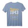 81 Jahre Oldtimer 1943 Einzelstück Vintage T-Shirt - Perfekt als Geschenk & Party-Outfit zum 81. Geburtstag