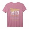 81 Jahre Oldtimer 1943 Einzelstück Vintage T-Shirt - Perfekt als Geschenk & Party-Outfit zum 81. Geburtstag