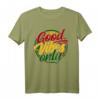 Rastafari Shirt Geschenk für Raggea Reggaeton Flagge Lion T-Shirt – Ideal für Jamaika-Freunde und Dreadlocks-Träger
