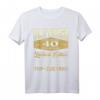 40 Jähriges Dienstjubiläum Firmen- & Arbeitsjubiläum T-Shirt – Lustiges Geschenk für Mann und Frau zum Jubiläum
