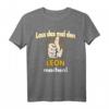 Personalisiertes Leon T-Shirt mit witzigem Spruch – Originelles Geschenk für Geburtstag, Weihnachten & Brüder