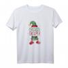Oma Elfe Weihnachtsoutfit Partnerlook Geschenk Weihnachten - Festliches T-Shirt mit Elfenhut, Socken & Schneeflocken für die Feiertage